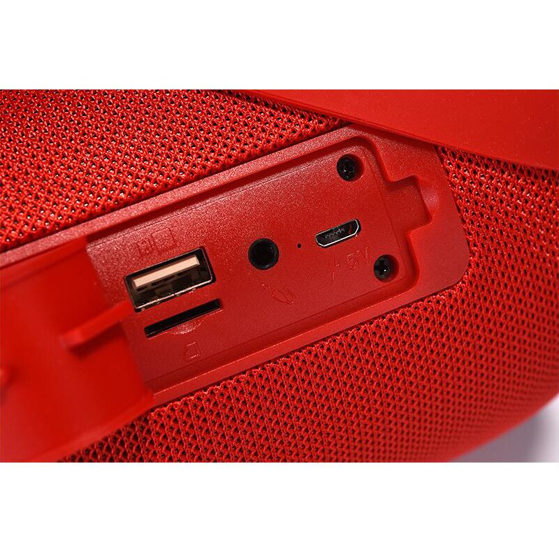 Altavoz portátil Bluetooth, lleva Radio FM, micrófono integrado, Reproductor de Pen-drive, tarjeta TF, AUX