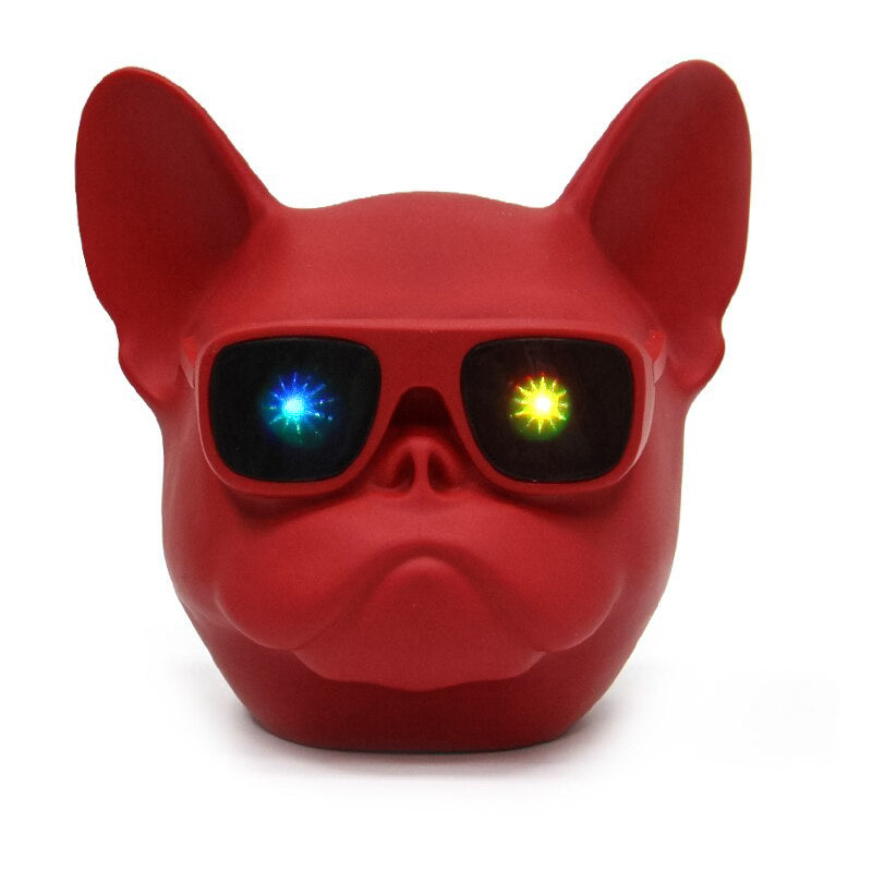 Altavoz Bluetooth 5.0 CH-M16 Con Forma De Bulldog, Altavoz Pequeño, Para Casa/Oficina/Al Aire Libre, Altavoz Con Radio, USB, TF