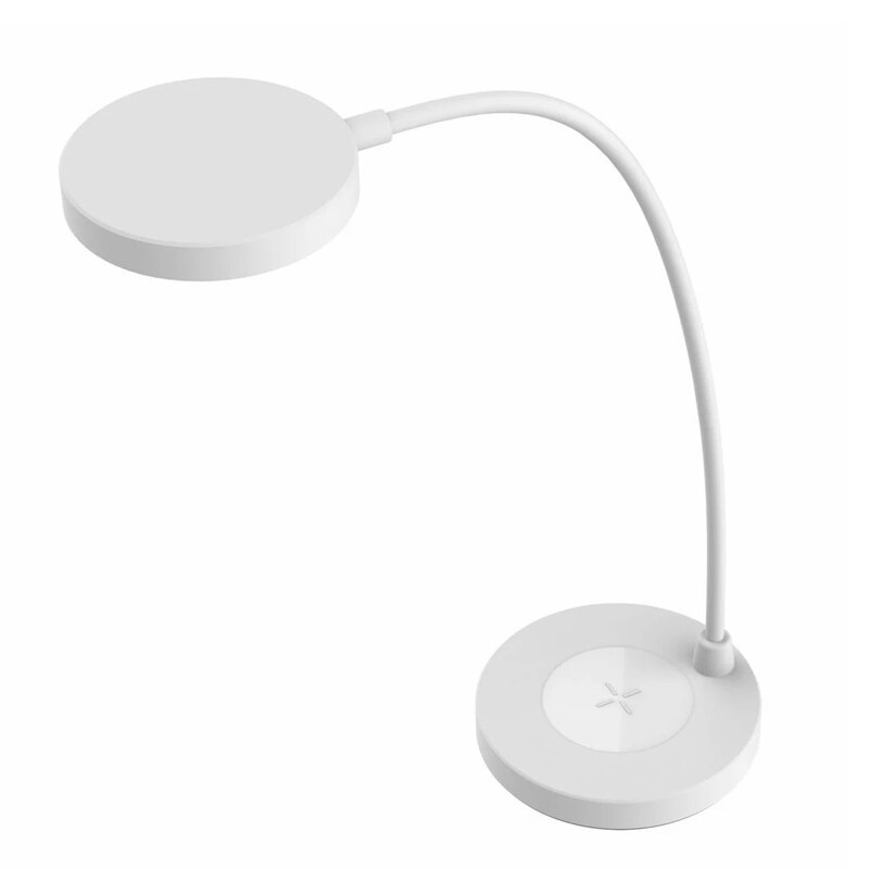 T.REMAX Lámpara De Mesa LED Con Cargador De Inalámbrico, Con Protección Ocular, Para Escritorio, Brazo Flexible-C1805