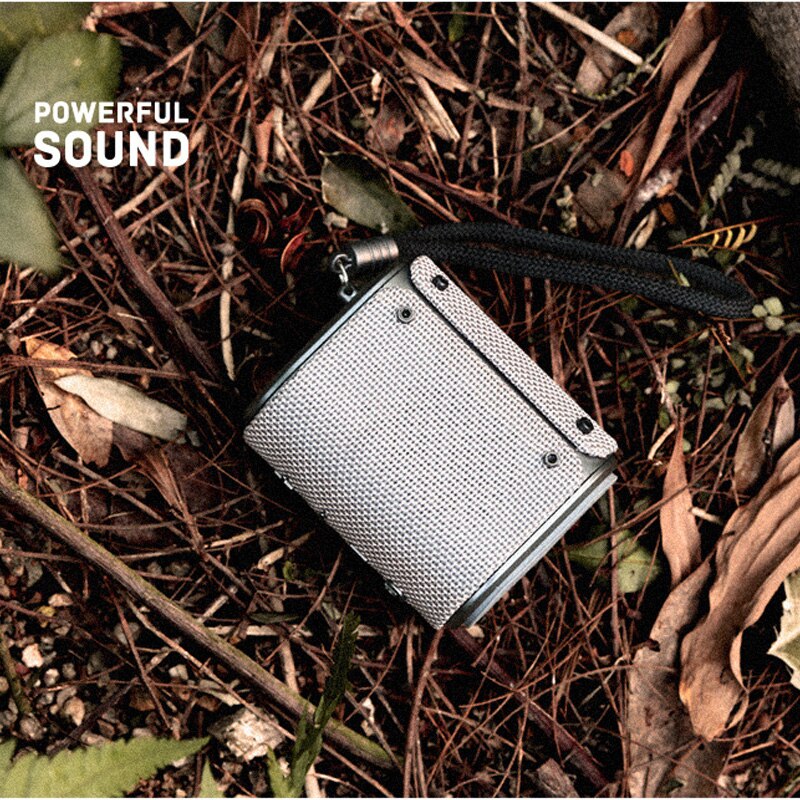 Altavoz Bluetooth de REMAX RB-M30, Altavoz Portátil, Lleva Cuerda, Resistente Al Agua IPX6, Mano Libre, Puerto Para AUX/Tarjeta SD