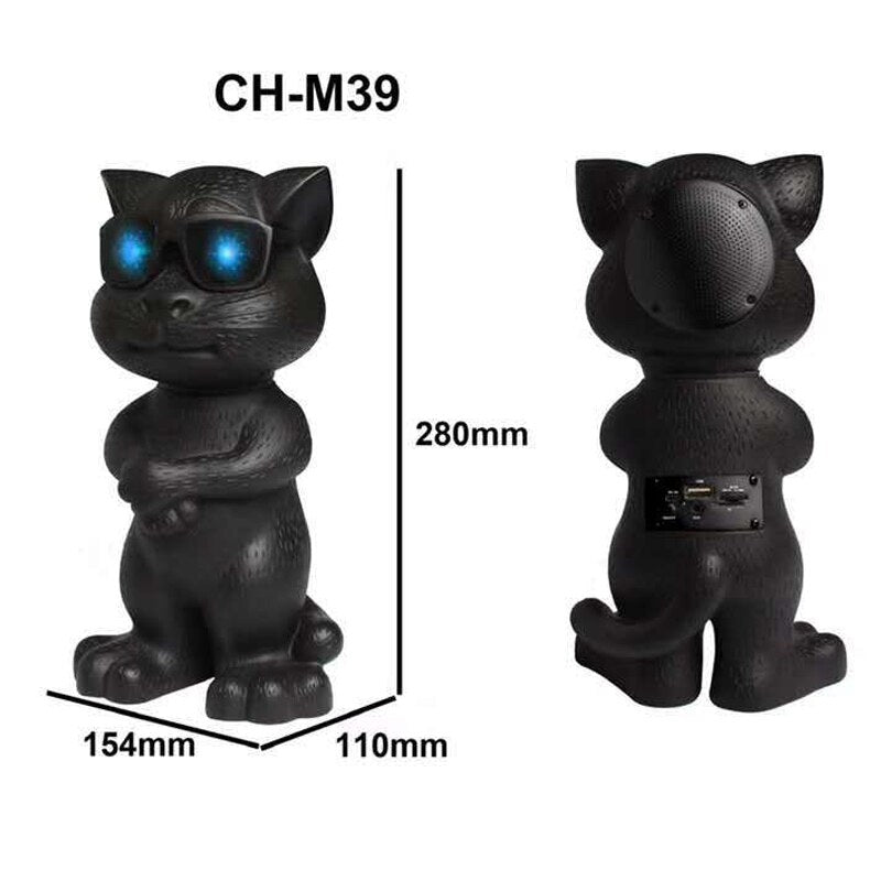 Altavoz Bluetooth CH-M39 Con Forma De Gato, Altavoz Pequeño, Para Casa/Al Aire Libre, Altavoz Con Radio,USB,TF