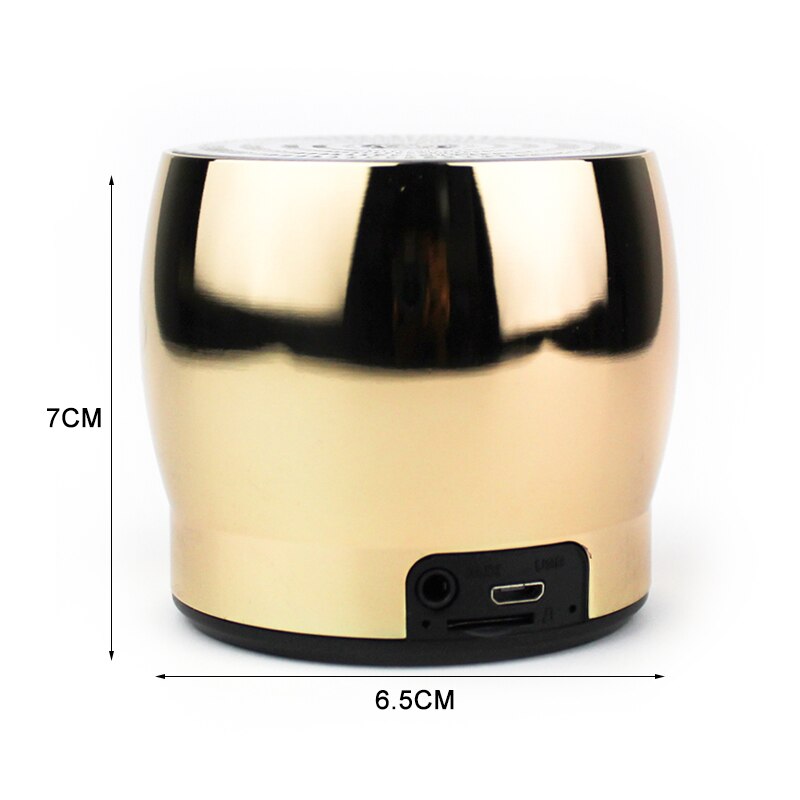 Altavoz Bluetooth KMS-601, Mini Altavoz , Portátil, Para Casa/Oficina/Al Aire Libre/Coche, Mano Libre, Tarjeta TF, Radio FM,AUX