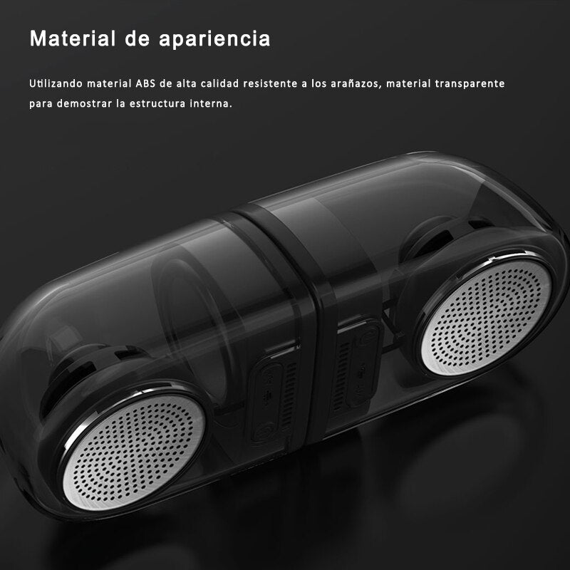 Altavoz Bluetooth RB-M22 Magnético Potente, Con Sonido Estéreo, Altavoz Portátil, Alta Definición Para PC / Móvil / Smart TV