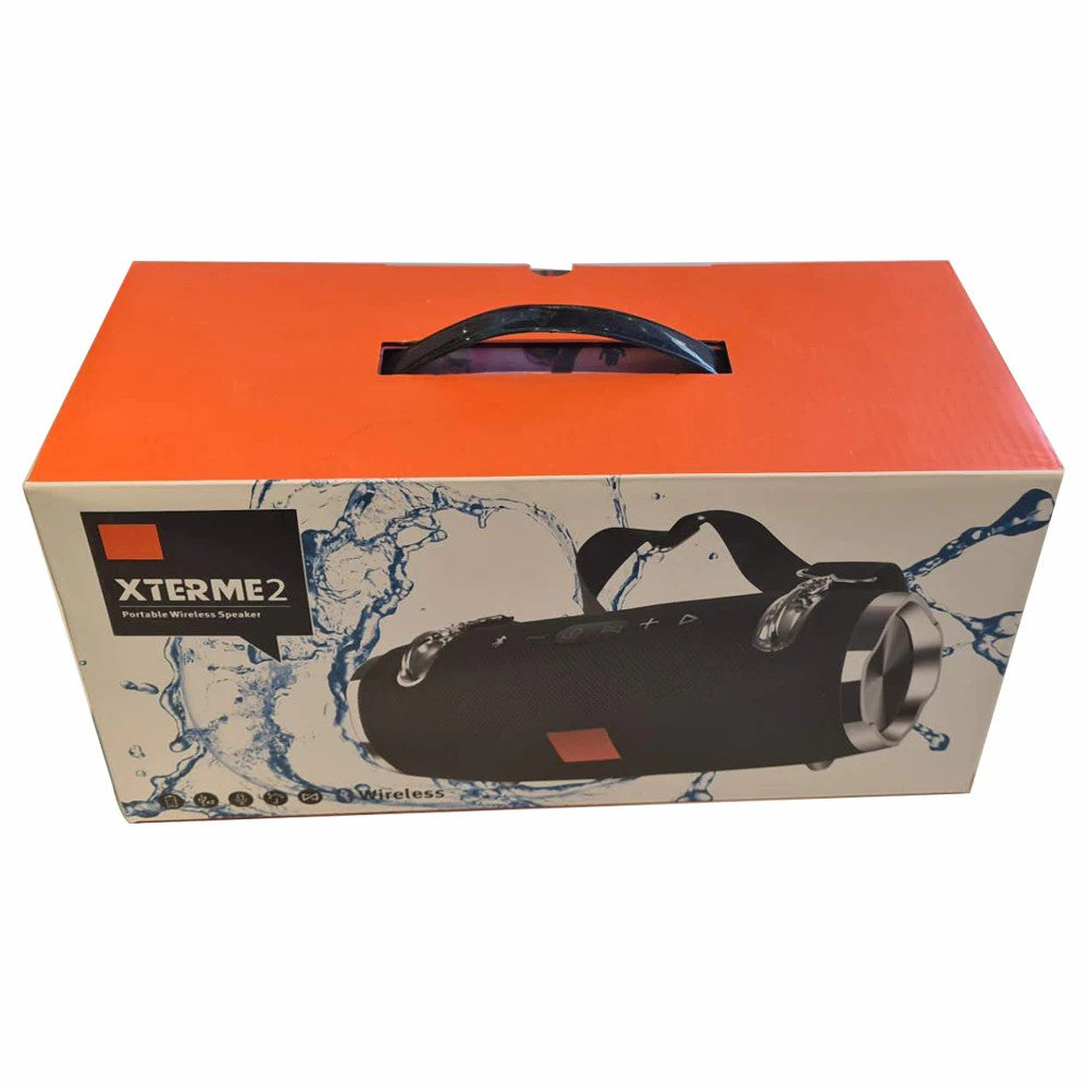 Altavoz Bluetooth portátil con radio FM, TF y AUX, Altavoz inalámbrico Bluetooth 4.1 TWS con Graves estéreo 3D Hi-Fi, Tiempo de reproducción 15H