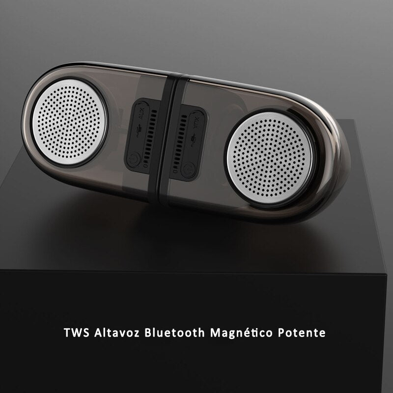 Altavoz Bluetooth RB-M32 Magnético Potente, Con Sonido Estéreo, Altavoz Portátil, Alta Definición Para PC/Móvil/Smart TV
