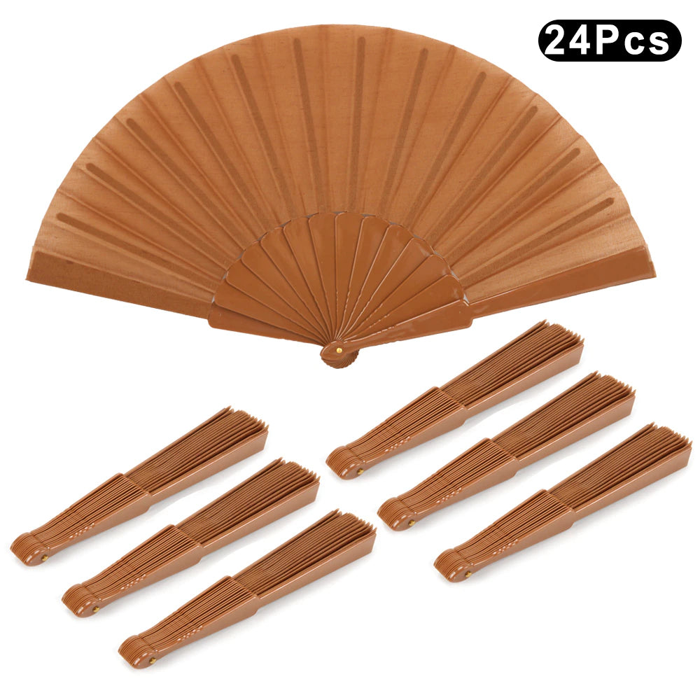 ABANICOS PLASTICO 23 CM, ABANICOS PARA EVENTOS, DETALLES PARA LOS INVITADOS, REGALOS DE BODA, FIESTAS, COMUNIÓN O BAUTIZO