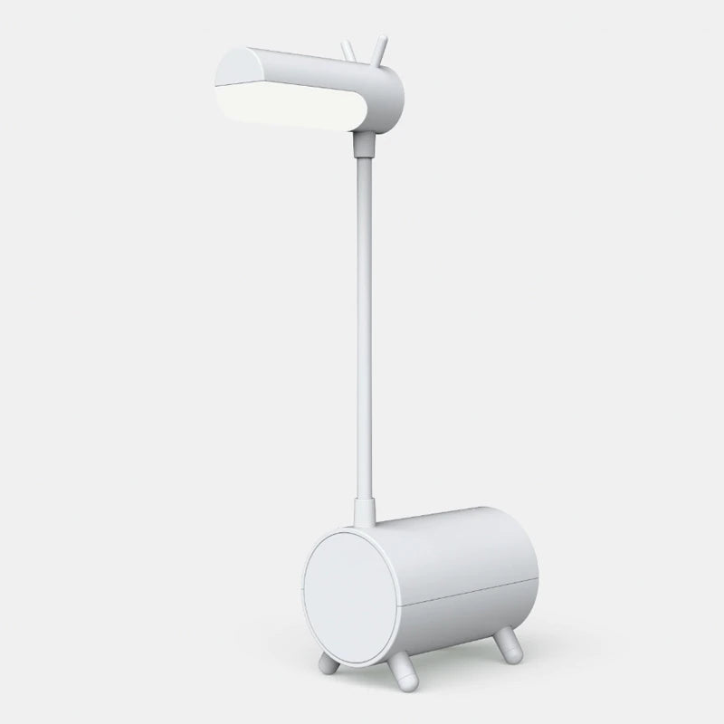 Lámpara De Mesa Led Recargable Por USB Para Niños, Con Protección Ocular,3 Modos De Iluminación, Brillo Ajustable, Regulable-9060B