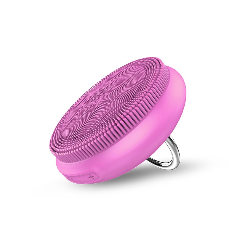 DS-X09 Limpiador Profesional de La cara con Vibración Ultrasónica, Cepillo de Limpieza Facial para Poros de La Piel, Masajeador Facial