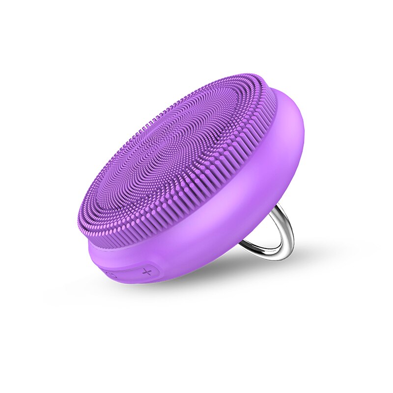 DS-X09 Limpiador Profesional de La cara con Vibración Ultrasónica, Cepillo de Limpieza Facial para Poros de La Piel, Masajeador Facial