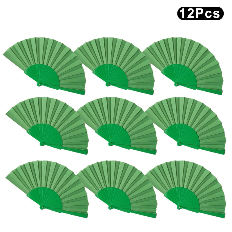 ABANICOS PLASTICO 23 CM, ABANICOS PARA EVENTOS, DETALLES PARA LOS INVITADOS, REGALOS DE BODA, FIESTAS, COMUNIÓN O BAUTIZO