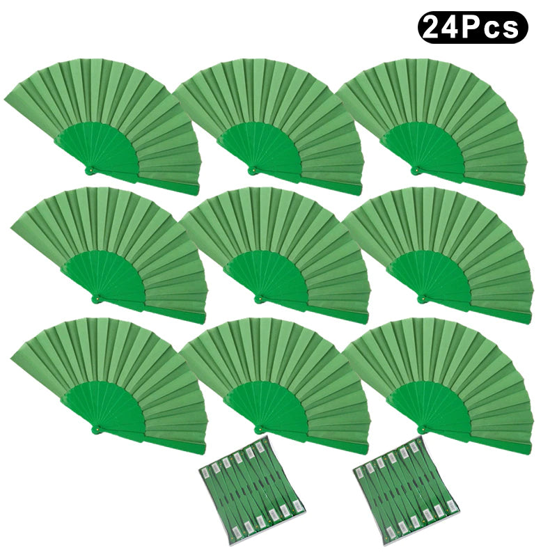 ABANICOS PLASTICO 23 CM, ABANICOS PARA EVENTOS, DETALLES PARA LOS INVITADOS, REGALOS DE BODA, FIESTAS, COMUNIÓN O BAUTIZO