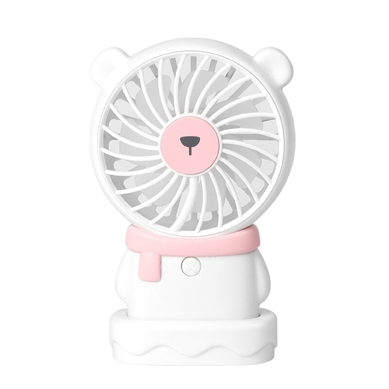 REMAX RL-FN03 Mini Ventilador De Bolsillo Portátil, Con Base Para Sobre Mesa, 3 Modos De Velocidad, Recargable Con Cable USB