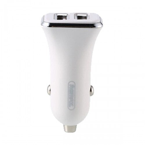 REMAX RCC 203 Cargador de Coche con 2 Puertos de USB 2.4A, Cargador USB Dual, DC12-24V, Cargador Mechero para Móvil y Tablet