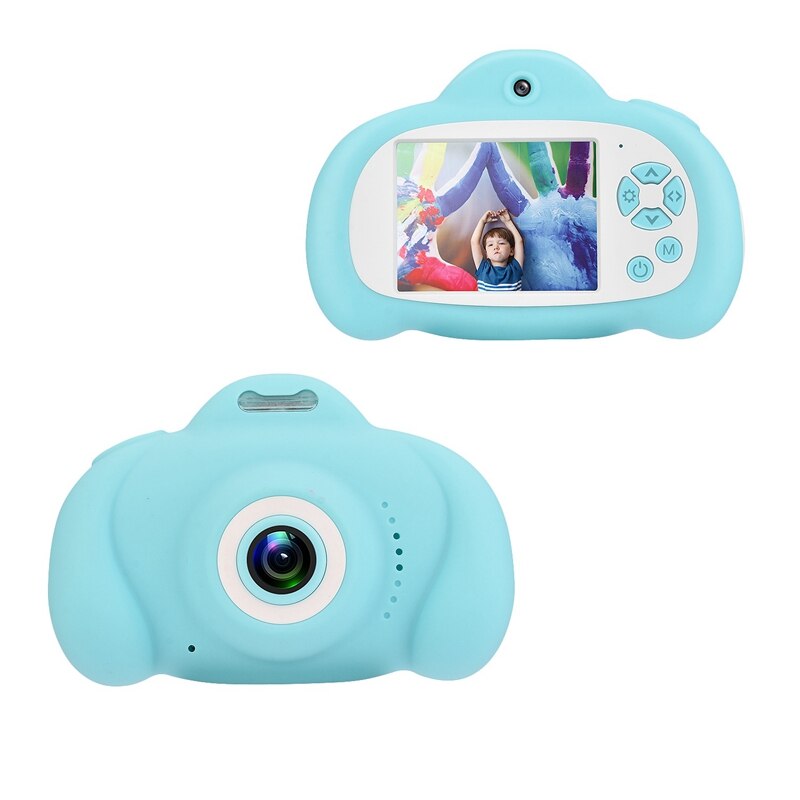 Mini Cámara Digital para Niños, Cámara con Luz LED para Tomar Foto o Grabar Videos, con Cámara Selfie, Juguete Educativo para Niños