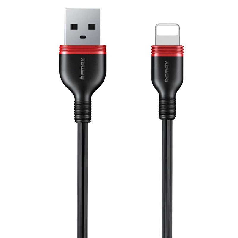 REMAX RC-126i Cable USB a Lightning(iPhone) de 2.4A,Cable para Carga de Teléfono Móvil o Pasar Datos,100cm