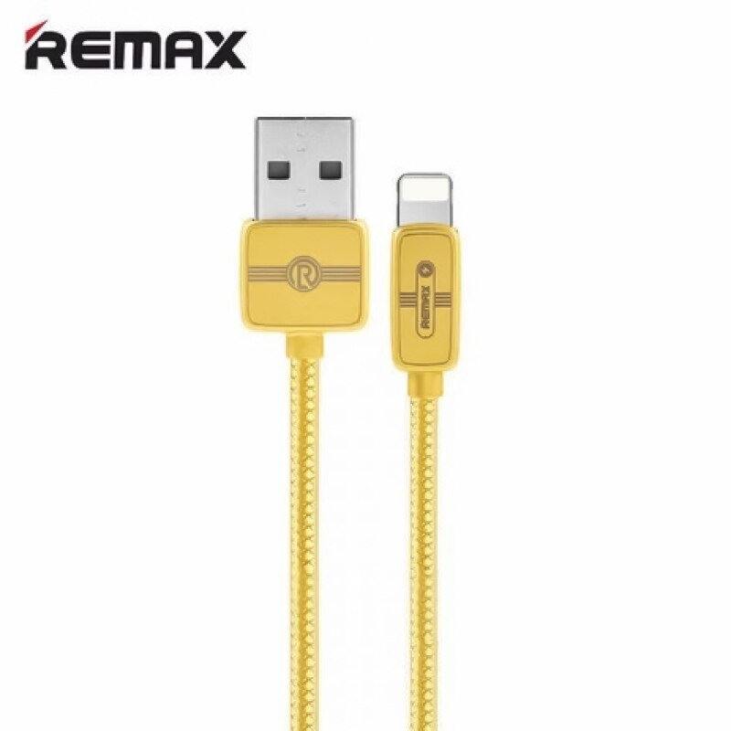 REMAX RC-098i Cable Flexible y Resistente 2.1A USB a Lightning(iPhone),Cable para Carga de Teléfono Móvil o Pasar Datos, 100cm