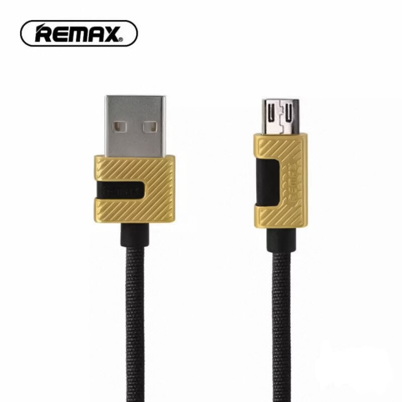 REMAX RC-089m Cable de Carga Resistente 2.4A USB a Micro USB, Cable para Carga de Teléfono Móvil o Pasar Datos,100cm