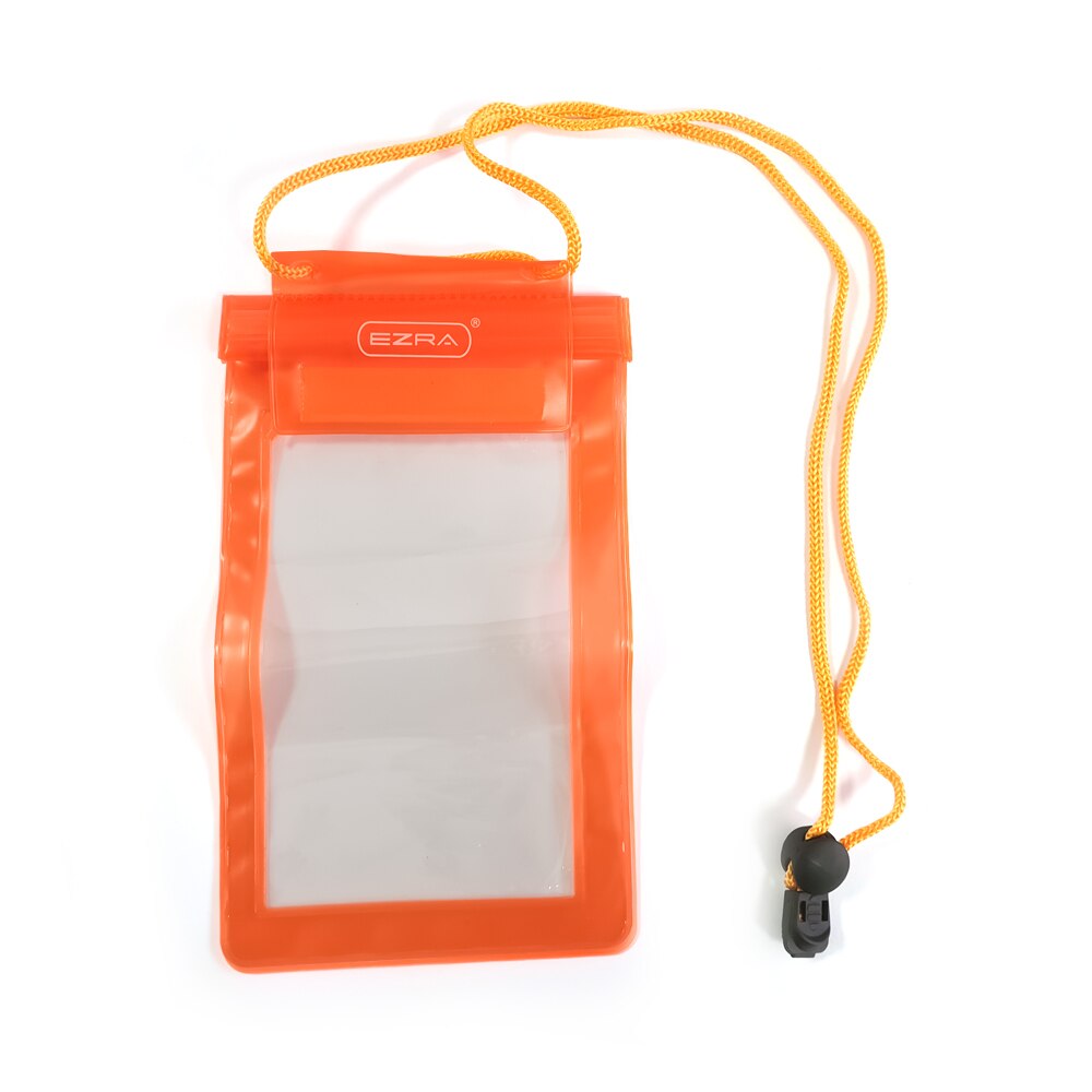 EA-58 Bolsa Impermeable para Teléfono Móvil, Bolsas de Buceo para Móviles de Tamaño Hasta 6.5 Pulgadas, Funda Sumergible con Cuerda