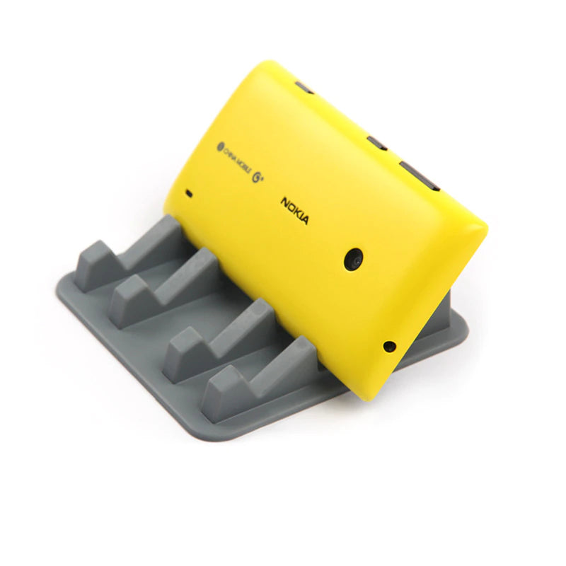Almohadilla de silicona antideslizante para teléfono de móvil para coche, soporte móvil para coche / hogar / oficina