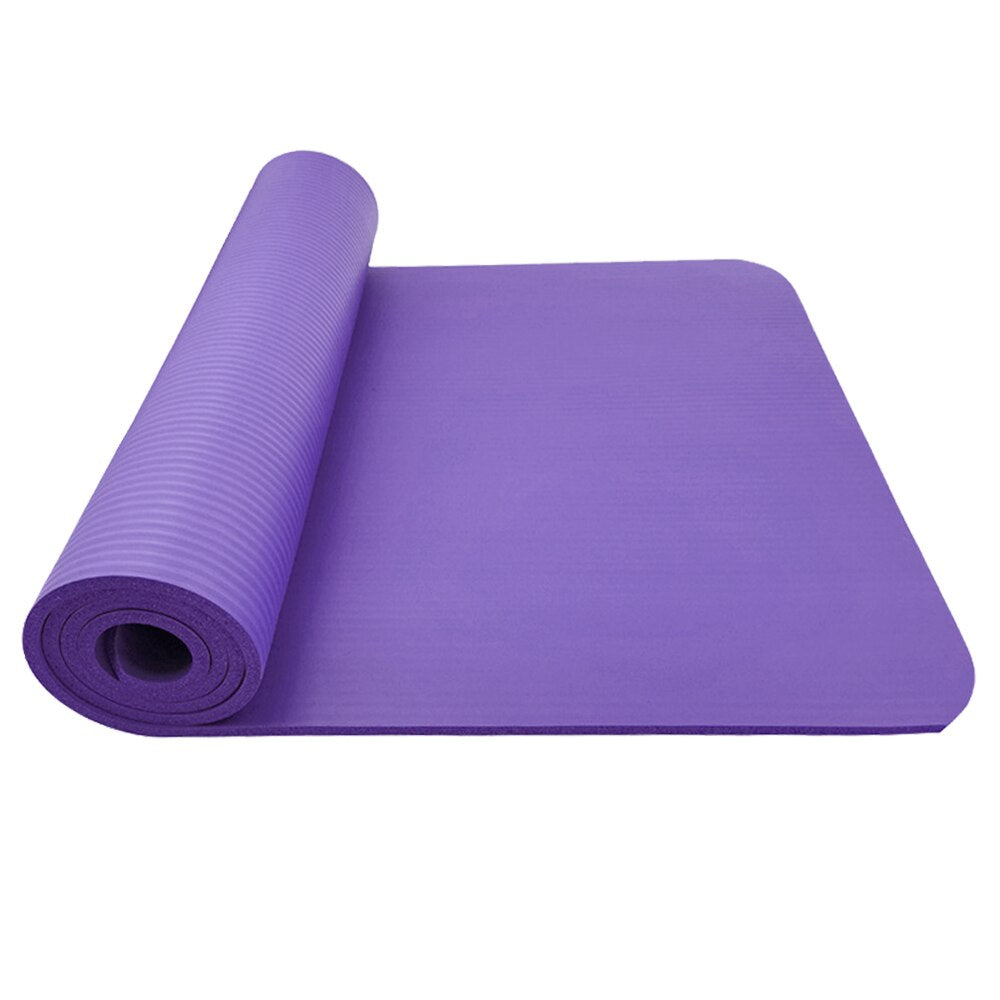 Esterilla Yoga Antideslizante, Alfombrilla Deportiva para Fitness Grosor Extra, Yoga Colchoneta Antideslizante para Yoga, Pilates, Deporte, Gimnasia, Fitness, meditación. 183cm x 61cm