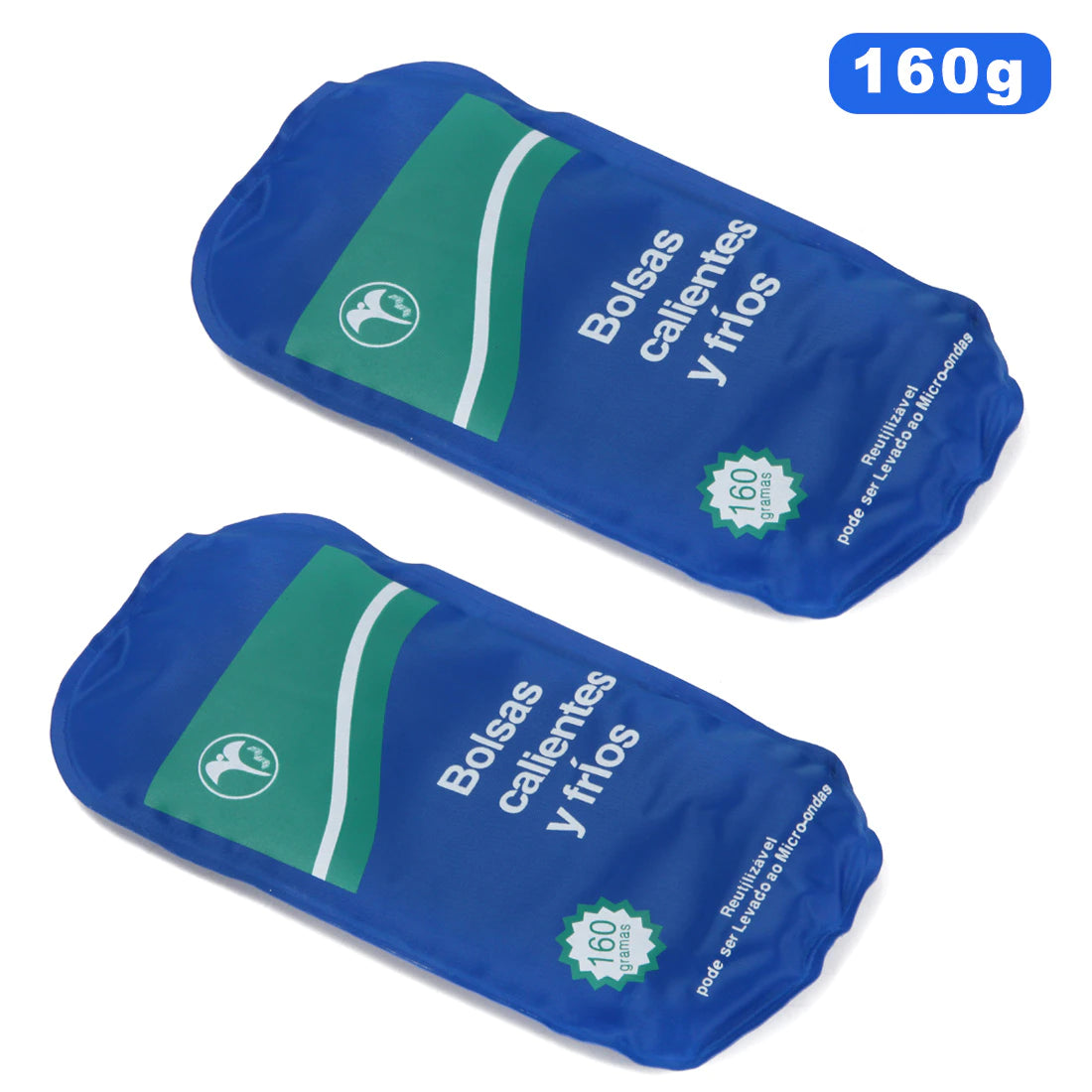 Bolsas de gel frío/calor, compresa caliente - compresa fría, Compresas de frío/calor, para lesión deportiva y tensión, dolores musculares, ciática etc.