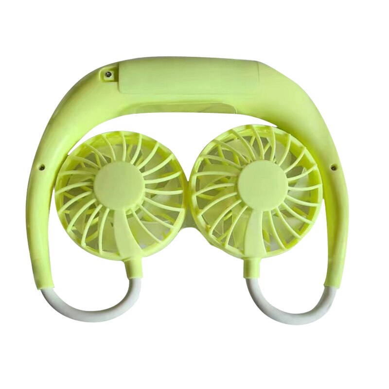 Ventilador Personal Portátil, Mini Ventilador de Manos Libres Mini Ventilador USB Recargable Ventilador de Banda para el Cuello