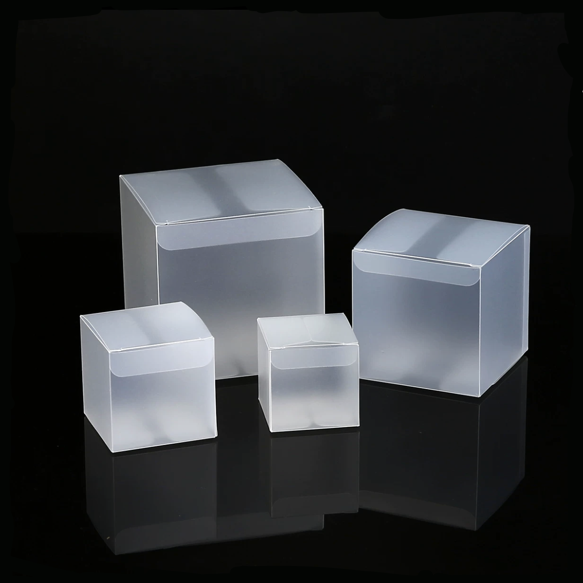 Set de Cajas Transparentes de Regalo