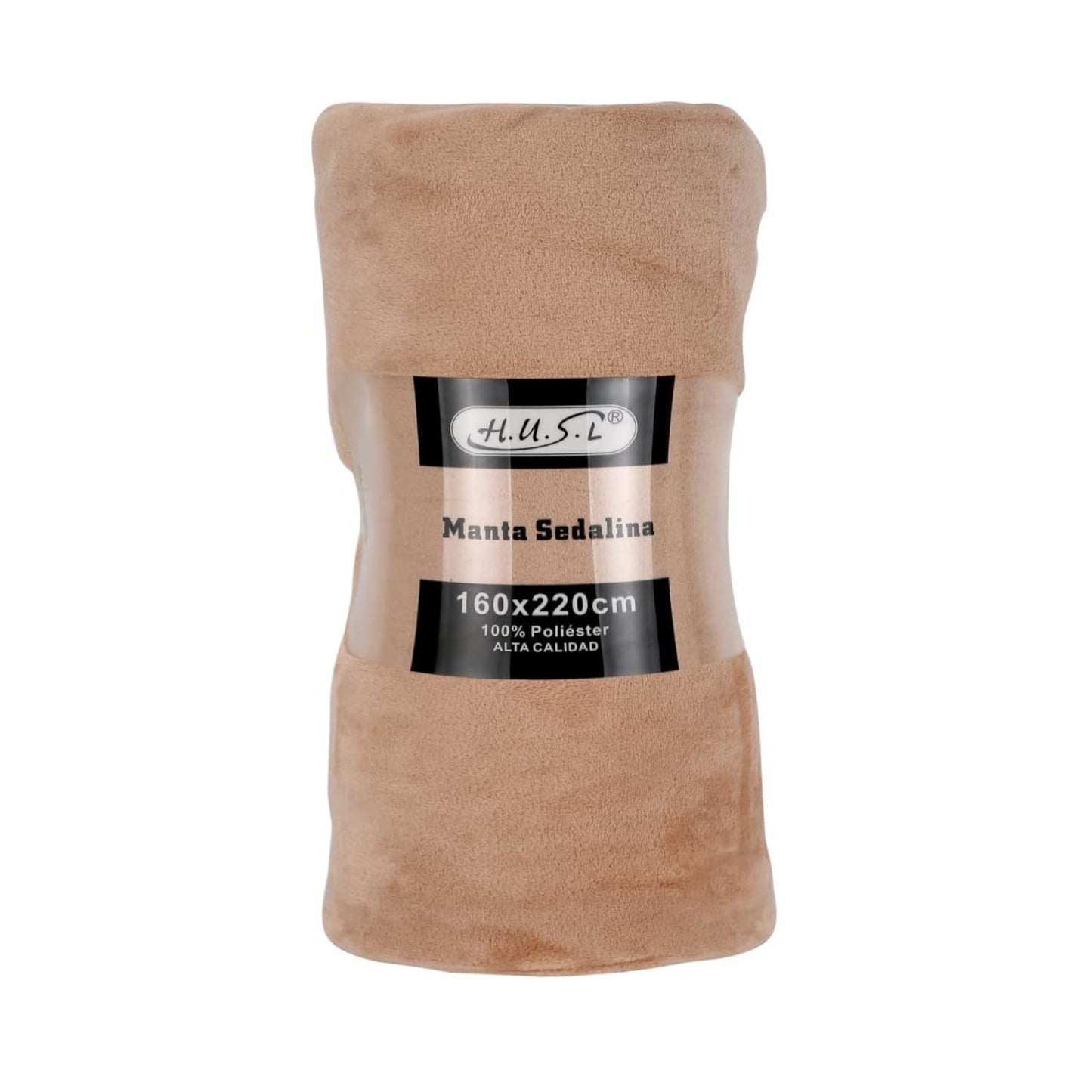 Home UNIVERSAL | Manta Terciopelo Extrasuave 100% Poliéster (BEIGE)