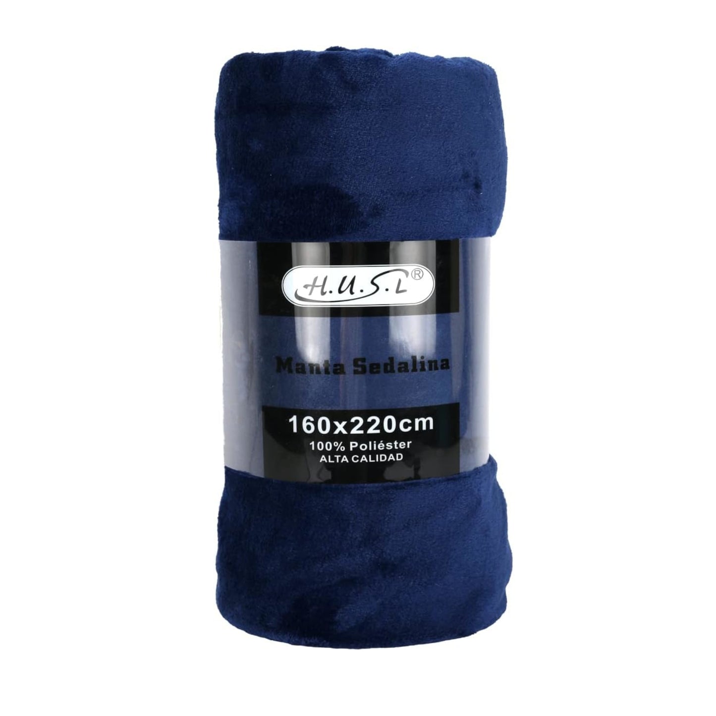 Home UNIVERSAL | Manta Terciopelo Extrasuave 100% Poliéster (AZUL)