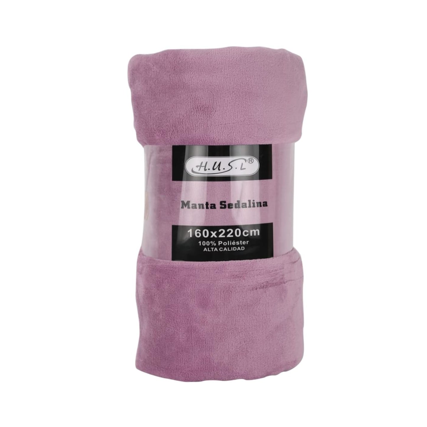 Home UNIVERSAL | Manta Terciopelo Extrasuave 100% Poliéster (LAVANDA)