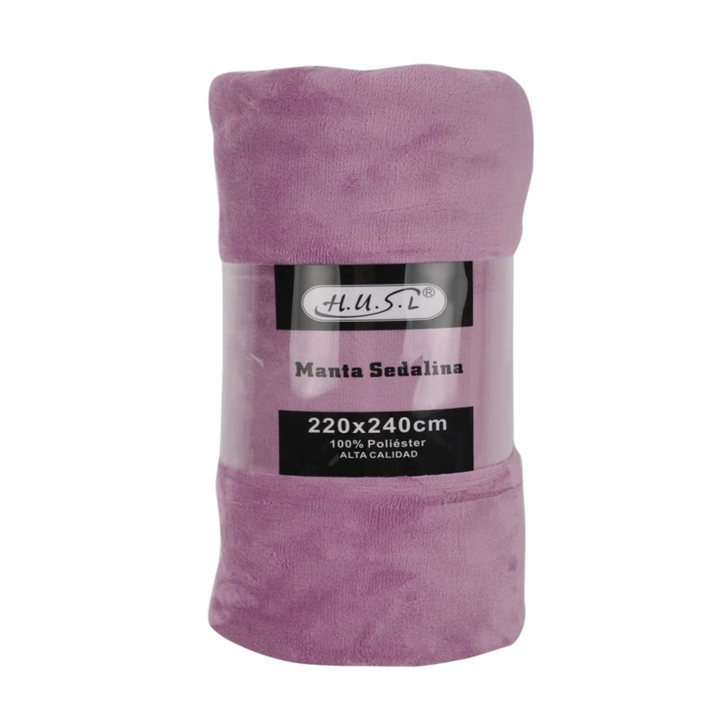Home UNIVERSAL | Manta Terciopelo Extrasuave 100% Poliéster (LAVANDA)