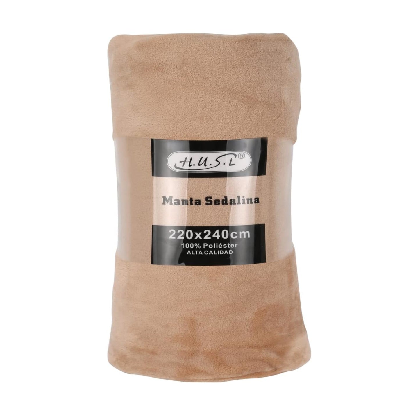 Home UNIVERSAL | Manta Terciopelo Extrasuave 100% Poliéster (BEIGE)