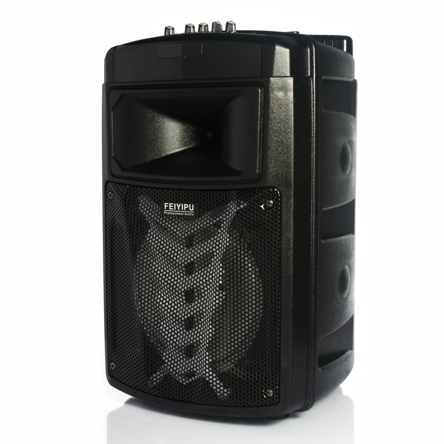 Altavoz 300W con Batería Recargable, Microfono Wireless, Impedancia 4Ohm, Compatible con BLUETOOTH, USB-A, Micro-SD.