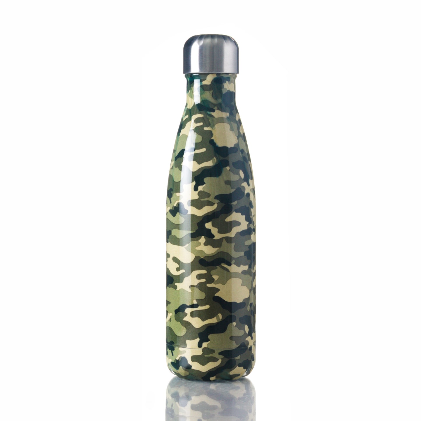 HOME UNIVERSAL | Botella de Agua Térmica | Tecnología 24h Frío/12h Caliente | Tecnología Doble Aislante (Camuflaje)