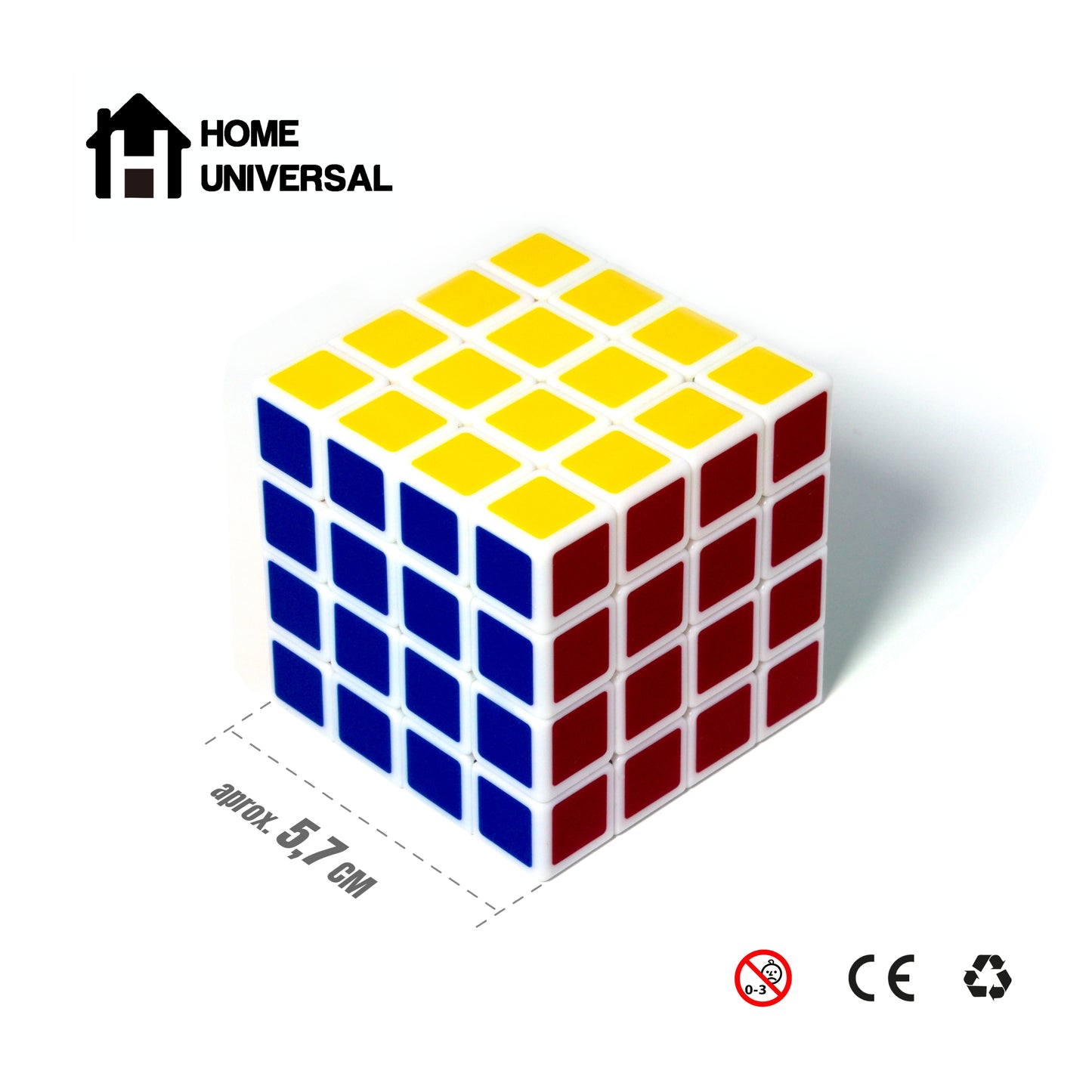 Home UNIVERSAL | Cubo Rompecabezas (4x4x4 Estampado)