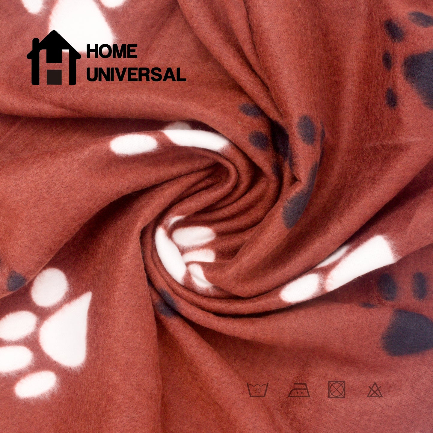 HOME UNIVERSAL | Manta 101*76CM para perros, gatos, hurones, roedores, etc. | Manta invierno para Mascotas (Liso, 12 Unidades)