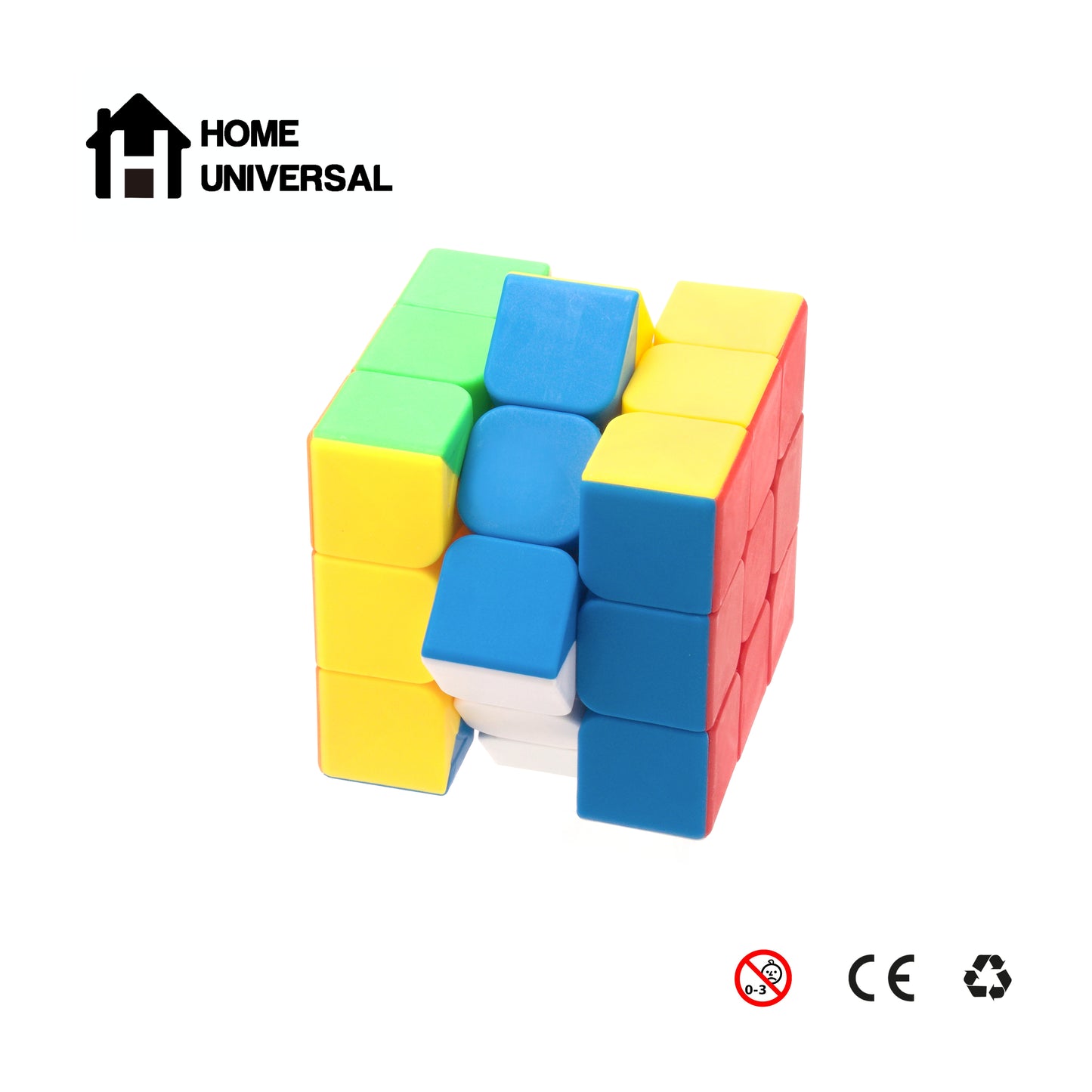 Home UNIVERSAL | Cubo Rompecabezas (3x3x3 Sin pegatina)