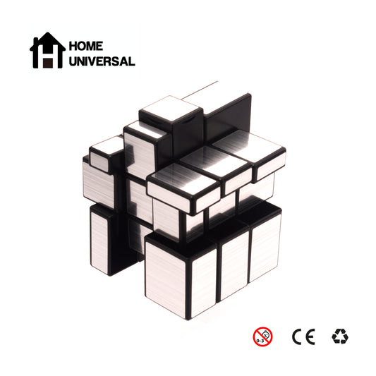 Home UNIVERSAL | Cubo Rompecabezas (Plateado)