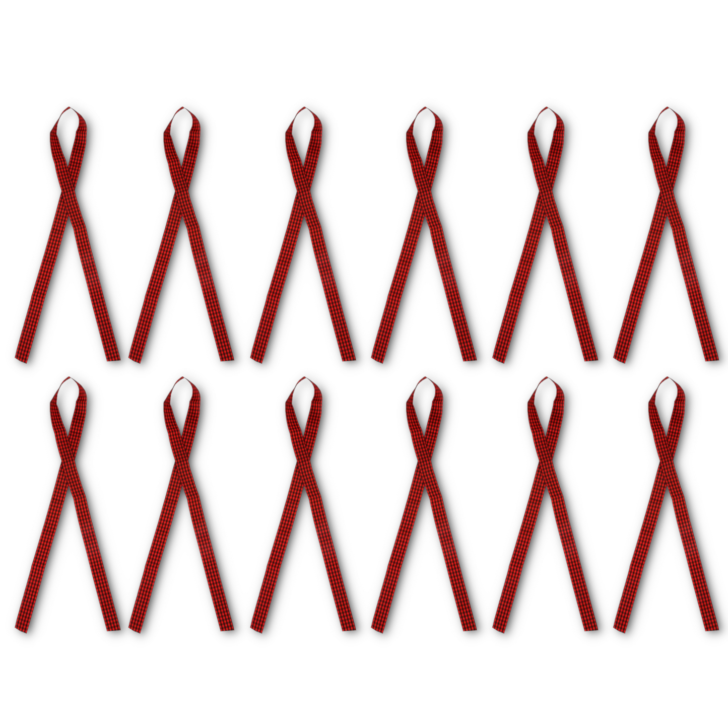 Home Universal® Cinta de Cachirulo 1 Metro de largo y 2,5 cm de ancho – Roja y Negra – Pulsera Tradicional para Fiestas del Pilar Zaragoza – Cinta Cuadros Aragoneses