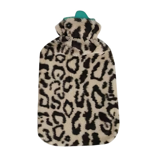 Home Universal | Bolsa de Agua Caliente (Estampado Leopardo Amarillo)