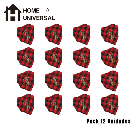 Pack 12 Cachirulos Aragoneses 95cm, Pañuelos Fiestas del Pilar, Zorongos zaragozanos (Bordado Verde)