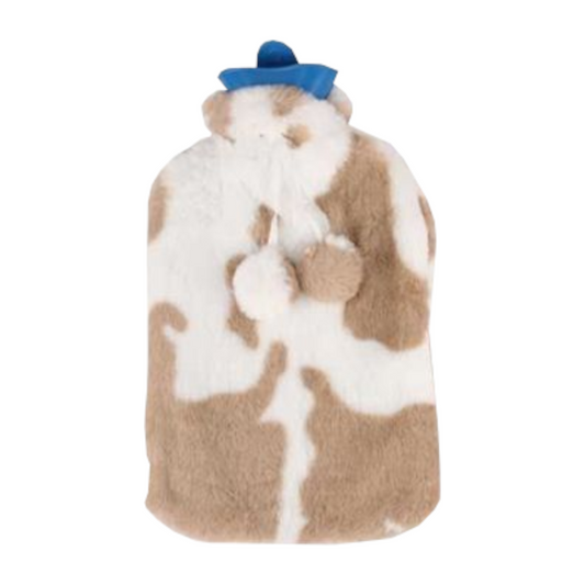 Home Universal | Bolsa de Agua Caliente (Estampado Vaca Beige)
