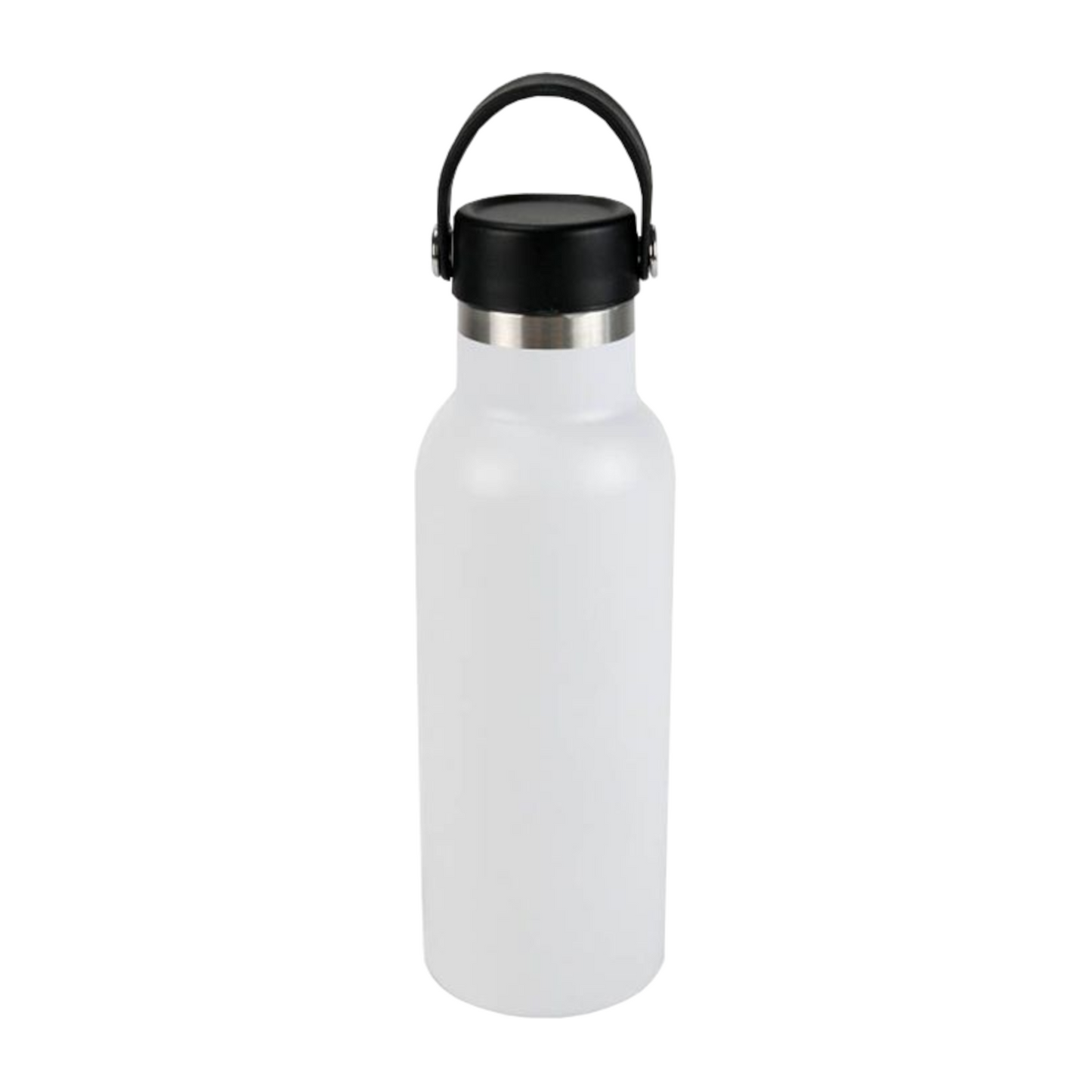 Home Universal® Botella Térmica 500ml de Acero Inoxidable | 12h y Frías 24h | Doble Pared | Mantiene Frío y Caliente por Horas | Antiderrames, Ligera e Ideal para Deporte, Oficina y Viajes (Blanco)