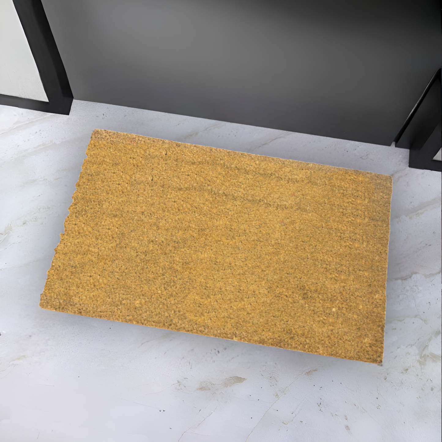 HOME UNIVERSAL | Felpudos de Fibra de Coco con Base Antideslizante 60x40x1.5CM (MINIMAL)