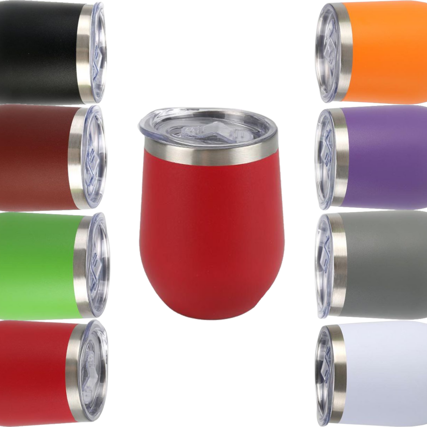 Home Universal® Vaso Térmico 350 ml de Acero Inoxidable con Aislamiento al Vacío y Doble Pared, Mantiene Bebidas Calientes y Frías, Reutilizable y Portátil (Rojo)