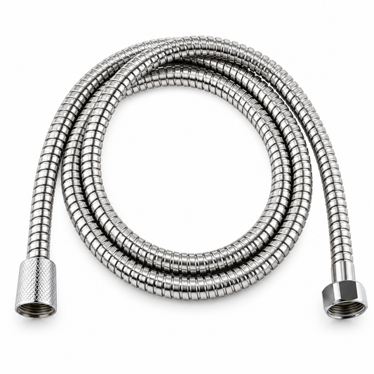 Home Universal® Manguera de Ducha Universal G1/2 – Flexible, Antienredos y Fácil de Instalar, Compatible con la Mayoría de Duchas (Plata Acero (1.75m))