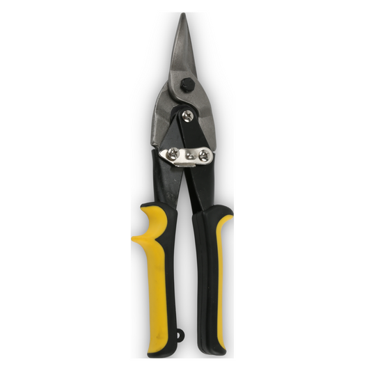 Home Universal® Tijeras Cortachapas Rectas Profesionales 25CM – Cizalla Manual para Cortar Chapa Metálica, Acero, Aluminio y PVC – Herramienta de Bricolaje y Construcción