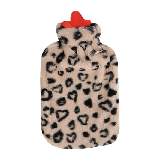 Home Universal | Bolsa de Agua Caliente (Estampado Leopardo Beige)