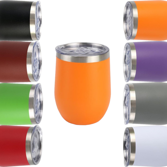 Home Universal® Vaso Térmico 350 ml de Acero Inoxidable con Aislamiento al Vacío y Doble Pared, Mantiene Bebidas Calientes y Frías, Reutilizable y Portátil (Naranja)