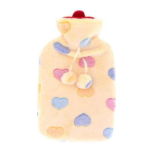 Home Universal | Bolsa de Agua Caliente (Amarillo Corazones)